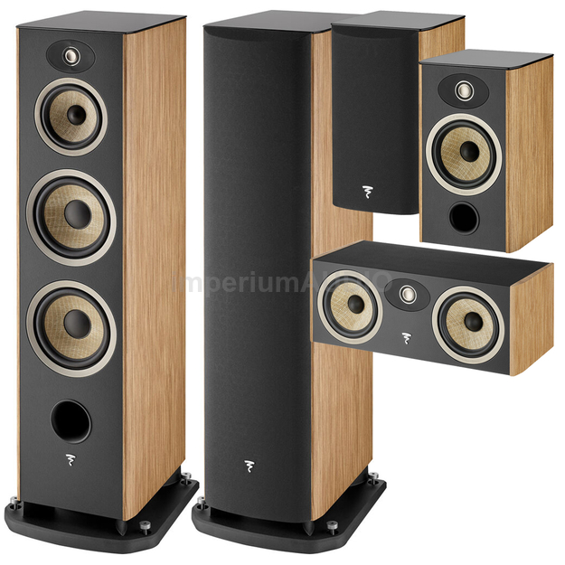 FOCAL Aria EVO X N°4 + N°1 + CENTER Zestaw kolumn kina 5.0