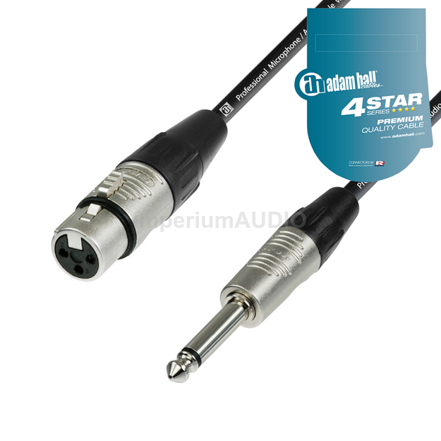 ADAM HALL K4MFP KABEL MIKROFONOWY JACK - XLR 5m