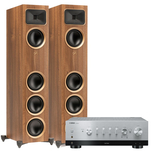 MARTIN LOGAN FOUNDATION F2 Gen2 Folded Motion S Walnut + Yamaha R-N800A MusicCast Tidal Wi-Fi - 2