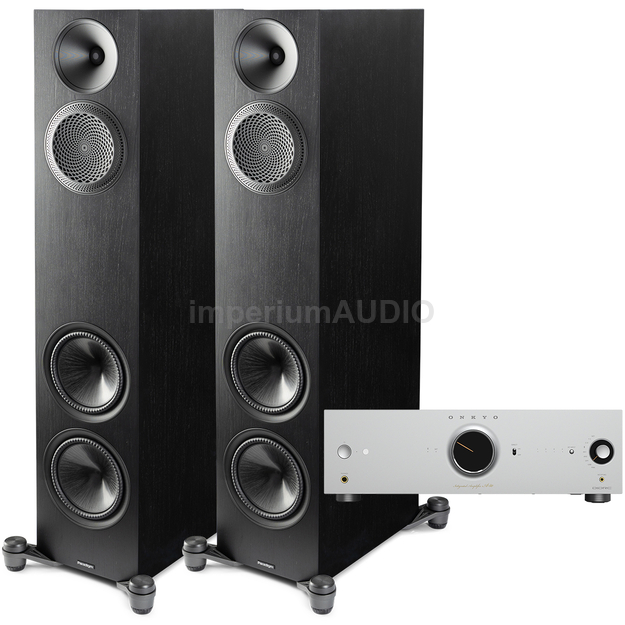Paradigm PREMIER 820F v2 + Onkyo Icon A-50 Silver Zintegrowany wzmacniacz stereo