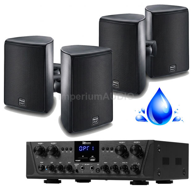 MAGNAT Symbol X 160 2x PARY + POWER DYNAMICS PV-240BT Zestaw Instalacyjny IPX5