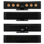 KLIPSCH RP-640D + RP-240D + SPL-120 Zestaw kolumn 5.1 On-Wall + YAMAHA RX-A4A Amplituner 7.2 - 13