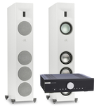 MARTIN LOGAN Motion Reimagined XT F100 Kolumny podłogowe + Musical Fidelity M6si + Kable - 3