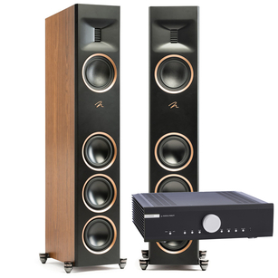 MARTIN LOGAN Motion Reimagined XT F100 Kolumny podłogowe + Musical Fidelity M6si + Kable