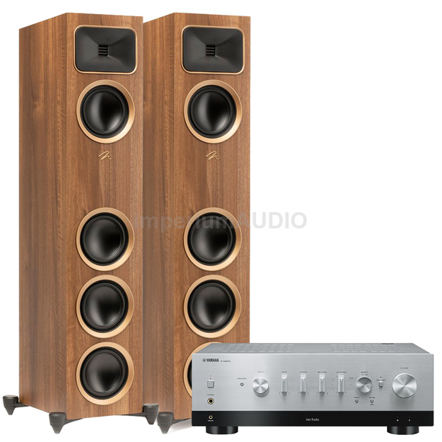 MARTIN LOGAN FOUNDATION F1 Gen2 Folded Motion S + Yamaha R-N800A MusicCast Tidal Wi-Fi