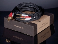 Kruger&Matz Kabel głośnikowy OFC wtyki banan 3m - 5