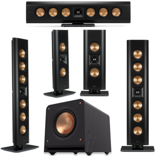KLIPSCH RP-640D RP-240D + RP-1000SW Zestaw kolumn naściennych On-Wall 5.1