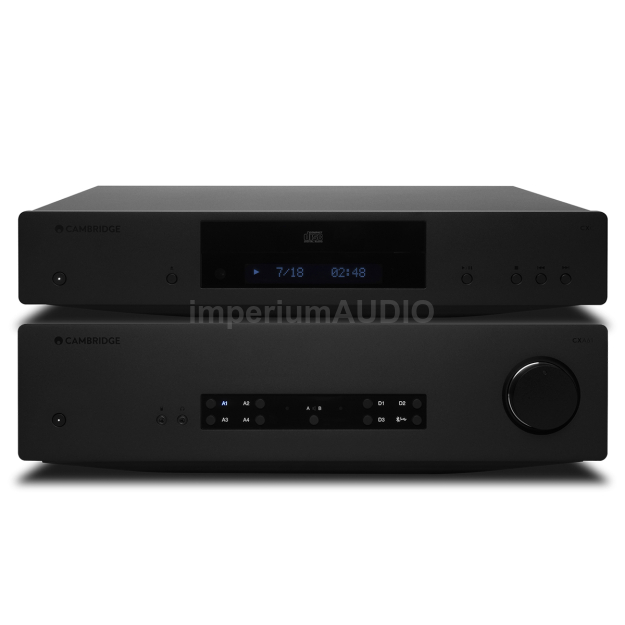 Cambridge Audio CXA61 + CXC v2 Transport płyt CD BLACK EDITION