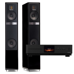 MARTIN LOGAN Motion 20i + AUDIOLAB Omnia Wzmacniacz stereo CD All in One