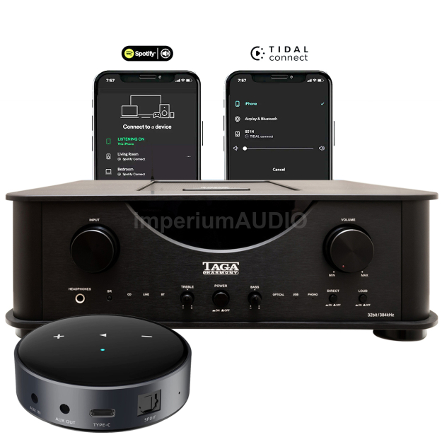 TAGA Harmony HTA-2000B V.2 + WiiM Mini Wi-Fi Tidal