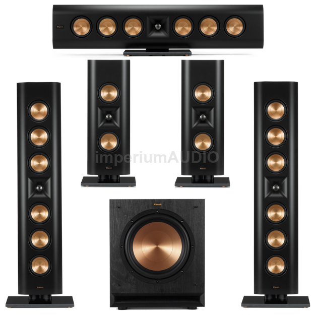 KLIPSCH RP-640D RP-240D SPL-100 Zestaw 5.1 On-Wall