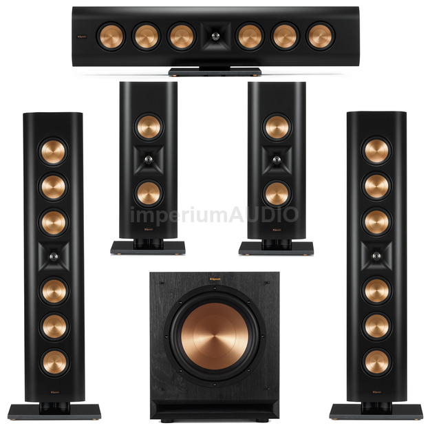 KLIPSCH RP-640D RP-240D SPL-100 Zestaw 5.1 On-Wall