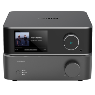 WiiM VIBELINK Amp + WiiM Ultra 2x 100W 8Ohm Hi-Res DAC AirPlay2 Tidal Spotify Connect Outlet
