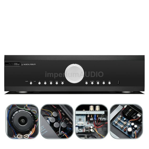 Musical Fidelity M6xi Zintegrowany wzmacniacz stereo HDMI eARC DAC USB-C XLR