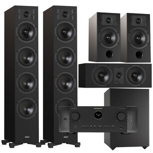Indiana Line DIVA 6 + 3 + 7 + Basso 880 + Marantz Cinema 60 DAB Zestaw kolumn kina 5.1