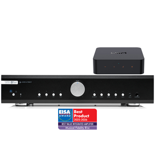 Zestaw Musical Fidelity B1xi Zintegrowany wzmacniacz stereo EISA + Wiim Pro odtwarzacz sieciowy