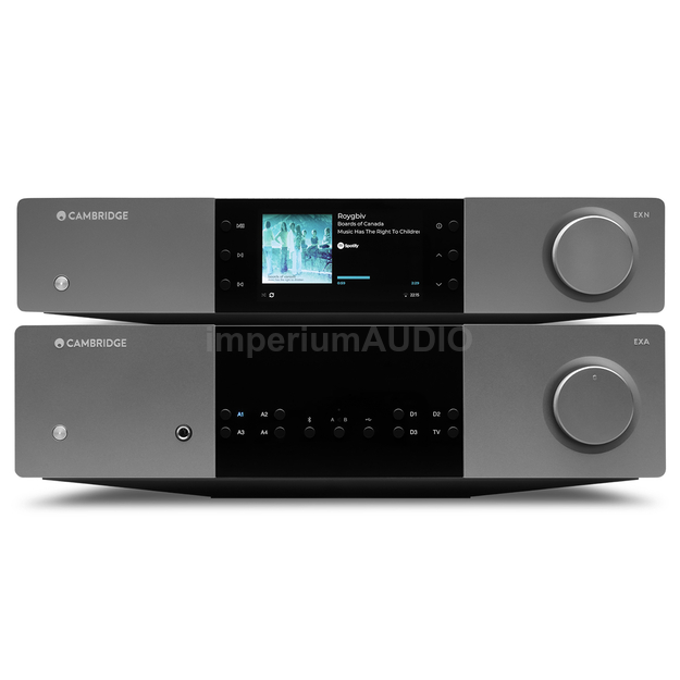 Cambridge Audio EXA100 Zintegrowany wzmacniacz stereo + EXN100 Streamer odtwarzacz sieciowy