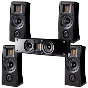 Martin Logan MOTION 4i + MOTION 8i On-Wall Zestaw kolumn kina 5.0