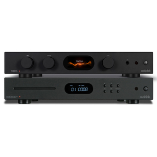 AUDIOLAB 7000A Zintegrowany wzmacniacz stereo DAC HDMI + 6000CDT Transport CD