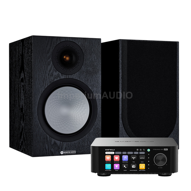 Monitor Audio Silver 100 7G + EverSolo PLAY CD Edition Wzmacniacz