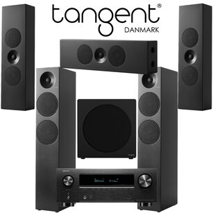 Tangent Spectrum II X6 x2 + XLCR x3 + XSW8 + DENON AVR-X2800H Zestaw kina 5.1