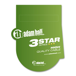 ADAM HALL K3BFV KABEL MIKROFONOWY JACK - XLR 1m - 3
