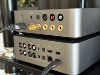 WiiM VIBELINK Amp Kompaktowy stereofoniczny wzmacniacz zintegrowany DAC 2x 100W 8Ohm - 8