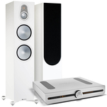 MONITOR AUDIO Silver 500 Jesion + Roksan Attessa Streaming Wzmacniacz Silver - 3