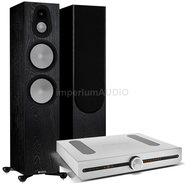 MONITOR AUDIO Silver 500 Jesion + Roksan Attessa Streaming Wzmacniacz Silver
