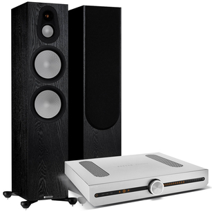 MONITOR AUDIO Silver 500 Jesion + Roksan Attessa Streaming Wzmacniacz Silver