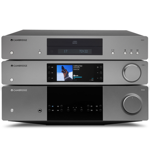 Cambridge Audio EXA100 Wzmacniacz + CXN100 Odtwarzacz Sieciowy + Cambridge Audio CXC v2 Transport CD