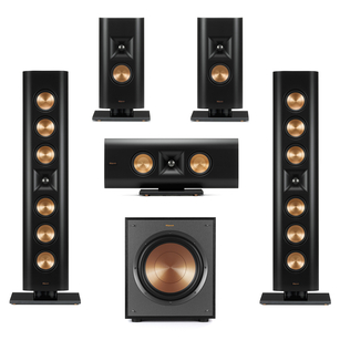 KLIPSCH RP-640D RP-240D RP-140D R-100SW Zestaw kolumn naściennych 5.1 On-Wall