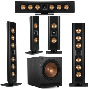 KLIPSCH RP-640D + RP-240D + SPL-120 Zestaw kolumn naściennych 5.1 On-Wall