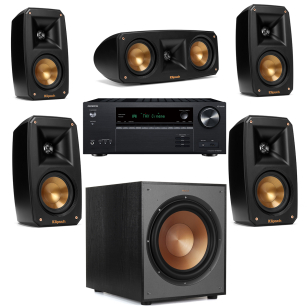 KLIPSCH Theater Pack + R-120SW + ONKYO TX-NR6100