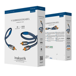 Inakustik Premium II Audio Y-Sub Kabel do subwoofera TYP Y 2xRCA-1xRCA 3m - 5