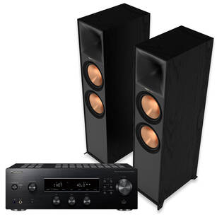 Klipsch R-800F Reference II + Pioneer SX-N30AE Sieciowy amplituner stereo