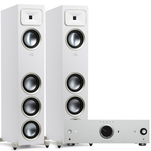 MARTIN LOGAN FOUNDATION F2 Kolumna podłogowa + Onkyo Icon A-50 Silver wzmacniacz stereo - 3