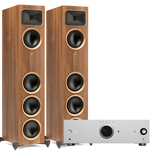 MARTIN LOGAN FOUNDATION F2 Kolumna podłogowa + Onkyo Icon A-50 Silver wzmacniacz stereo - 2