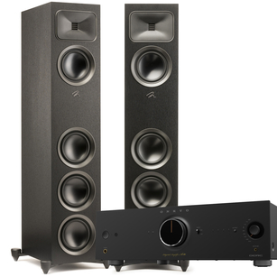 MARTIN LOGAN FOUNDATION F1 + ONKYO ICON Series A-50 SIECIOWY WZMACNIACZ STEREO Klasy AB