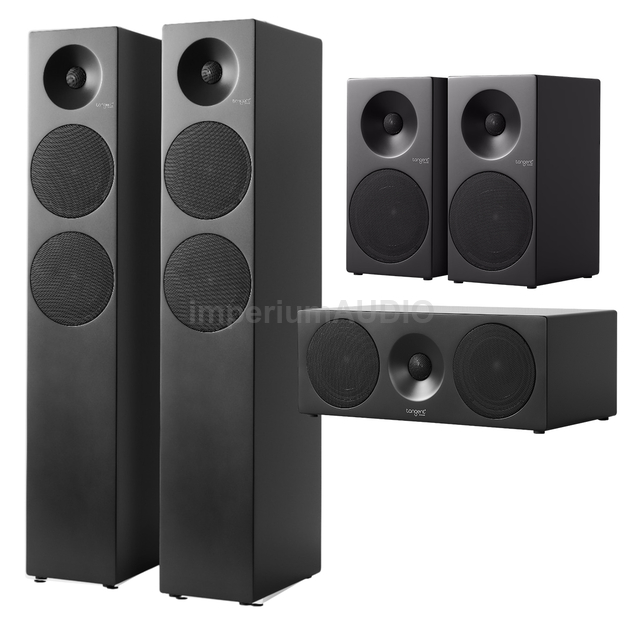 Tangent Spectrum II X6 + X5 + XC Zestaw kolumn kina 5.0