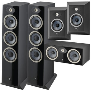 FOCAL THEVA N°3 + CENTER + Surround Zestaw kolumn 5.0