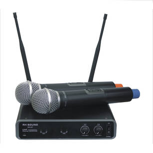 RH SOUND WR-207 Dwa mikrofony bezprzewodowe doręczne