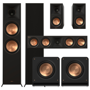 Klipsch Seria II RP-8000F + RP-500M + RP-504C + 2x RP-1200SW