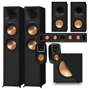 KLIPSCH R-600F + R-50M + R-30C + R-121SW + THEATER 7.1