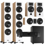 Indiana Line DIVA 6 + 3 + 7 + Basso 880 + Marantz Cinema 70s Zestaw kolumn kina 5.1 - 2