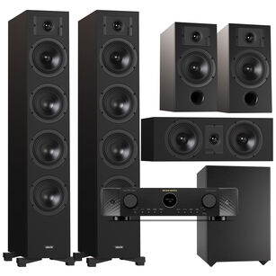 Indiana Line DIVA 6 + 3 + 7 + Basso 880 + Marantz Cinema 70s S2 Zestaw kolumn kina 5.1