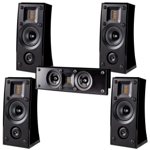 Martin Logan MOTION 4i + MOTION 6i On-Wall Zestaw kolumn kina 5.0