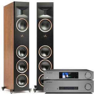 Martin Logan Motion Reimagined XT F100 + Cambridge Audio CXA81 + CXN100 Sieciowy Odtwarzacz Strumieniowy MQA