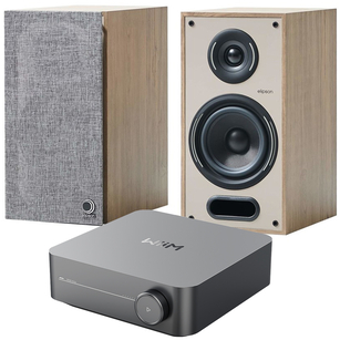 Elipson Horus 6B + WiiM Amp Zintegrowany wzmacniacz sieciowy Hi-Res Audio