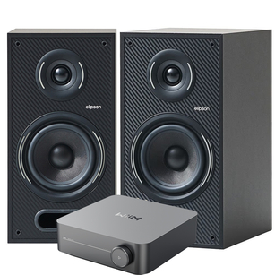 Elipson Horus 6B + WiiM Amp Zintegrowany wzmacniacz sieciowy Hi-Res Audio